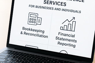 provide accounting bookkeeping tax and financial reporting as a chartered
