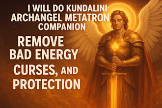 do kundalini archangel metatron companion, remove bad energy, curses, protection