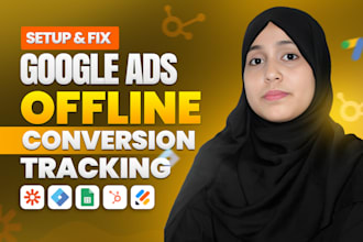 setup, fix google ads offline conversion tracking GTM, zapier, gclid, CRM sheets