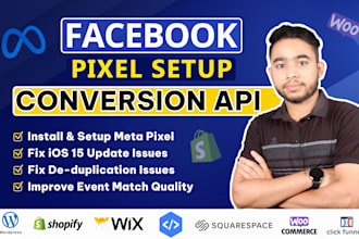 setup meta pixel and conversion API, tiktok pixel, conversion tracking, ga4, GTM