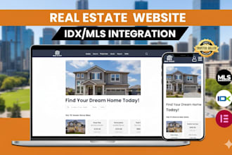 build realtor, agent real estate website in wordpress