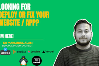 deploy and fix lovable, replit, bolt, base44, v0 vercel vibe app