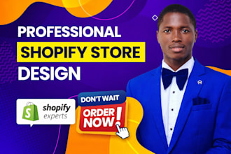 build shopify website design, shopify store cro and shopify website redesign