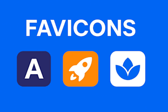 design a professional favicon for your website and brands