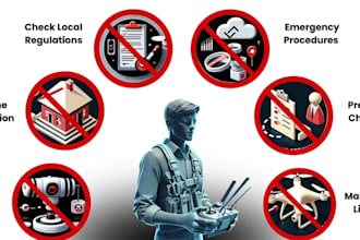 prepare internal safety documentation for drone operations