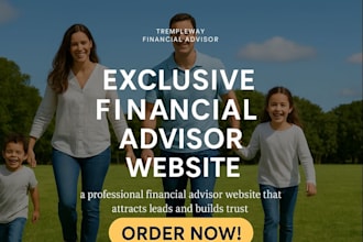 financial advisor leads financial website insurance leads life coaching website