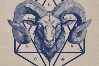 create a stylized fantasy rpg game logo and branding