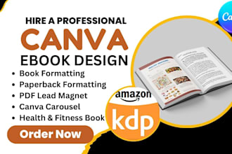 editable canva ebook,canva ebook design, redesign canva ebook,ebook formatting