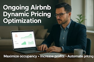 setup ongoing airbnb dynamic pricing optimization and revenue management