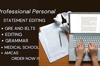 refine and perfect your ivy league, law, or medical school application