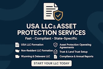 register US llc, llc formation, wyoming llc, with ein number and dissolve llc