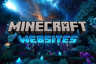 make your minecraft server website