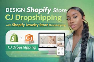 design shopify store, cj dropshipping with shopify jewelry store dropshipping