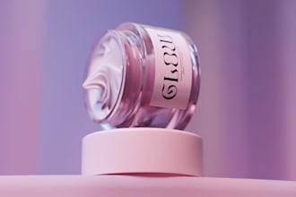 create 3d product renders with package, label design and animation in blender
