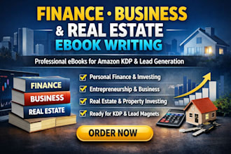 write finance ebook business real estate entrepreneurship management lead magnet