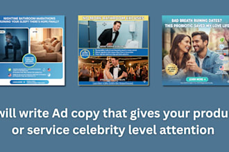 do ad copywriting on health, fitness, wellness and nutrition