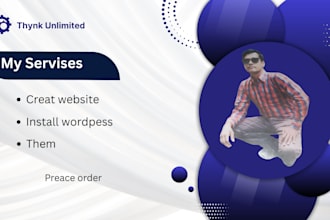 install wordpres profationaly and setup your website