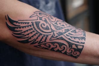 design your polynesian tribal tattoo