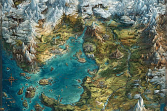 create an amazing fantasy map for your campaign game