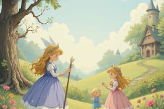 create fairy tale illustrations
