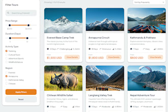 build a professional travel and tour booking website