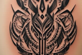design professional japanese, asian style tattoo design
