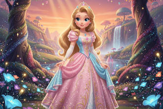 do a disney pixar style cartoon version of you