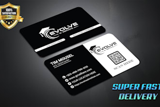 design luxury and minimal business card