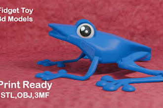3d model fidget toy printing or manufacturing