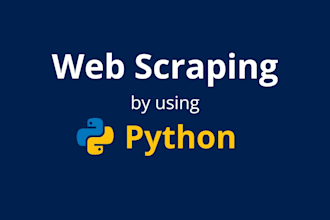 create a python scraper for website data extraction