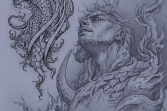 create professional tattoo designs for any body part