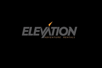 design adventure gear mountain sport rentals logo