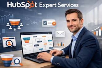 hubspot CRM setup, customization and optimization