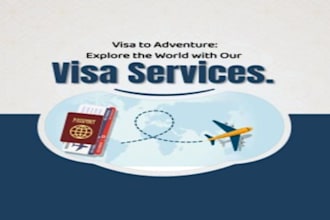 assist you with visa application form filling and submission
