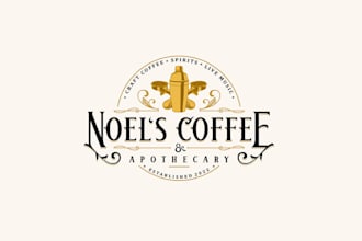 design coffee shop transforms craft cocktail bar logo