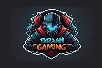 create creative video games title or logo for your