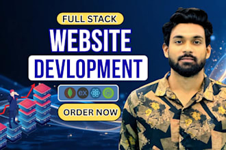 build custom website with frontend and backend development