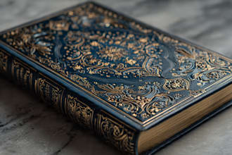 design a professional book cover