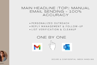 send personalized emails manually one by one