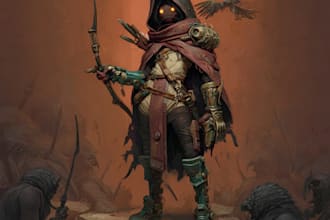 do a 2d game character or 2d game character