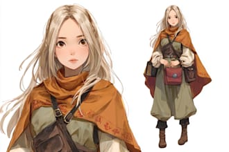 professional manga pages with great details