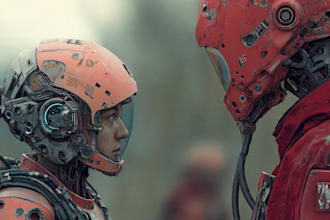 creative photorealistic science fiction illustration