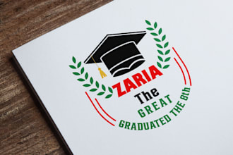 design educational logo for school, college, university, academy, institute