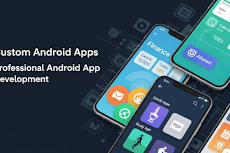 develop professional android apps and deliver ready apk