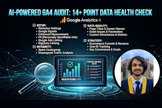 audit and fix your google analytics 4 in 5 min, via ga4 ai auditor