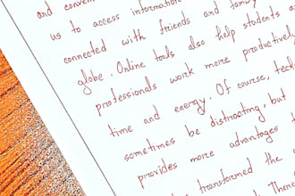 write anything with my beautiful handwriting