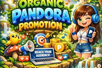 do organic pandora music promotion to real and targeted audience