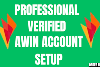 create, verify, and set up your awin affiliate account