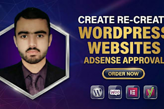 build a high converting wp website, google adsense approval and setup