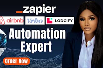 build fix zapier workflows for airbnb, lodgify, guesty hostaway vrbo automation